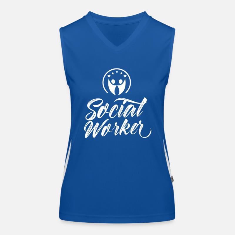 Social Workers Social Work Social Work Occupation Women's Functional Contrast Tank Top