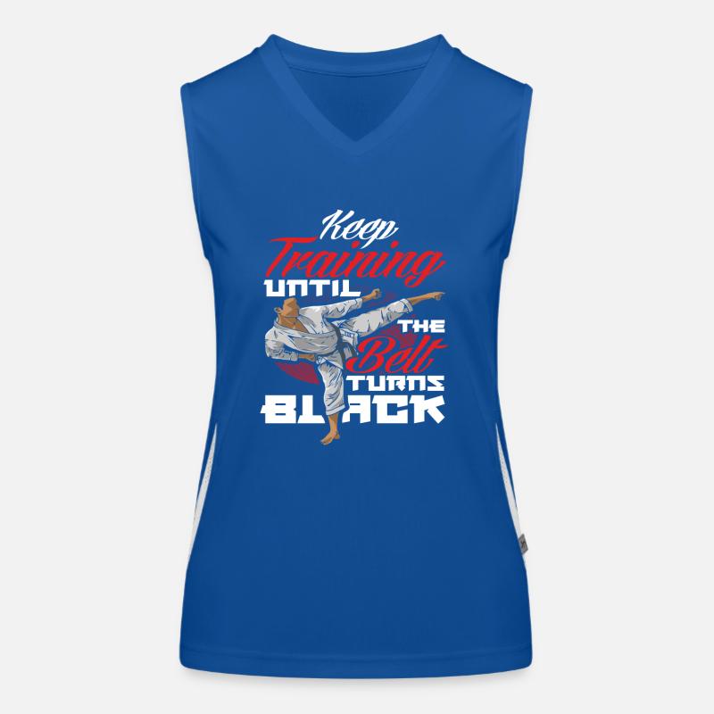 Karate Kampfsport Training Funktionelles Kontrast-Tank Top für Frauen