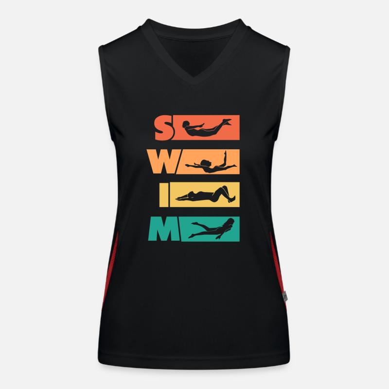 Swim Women's Functional Contrast Tank Top