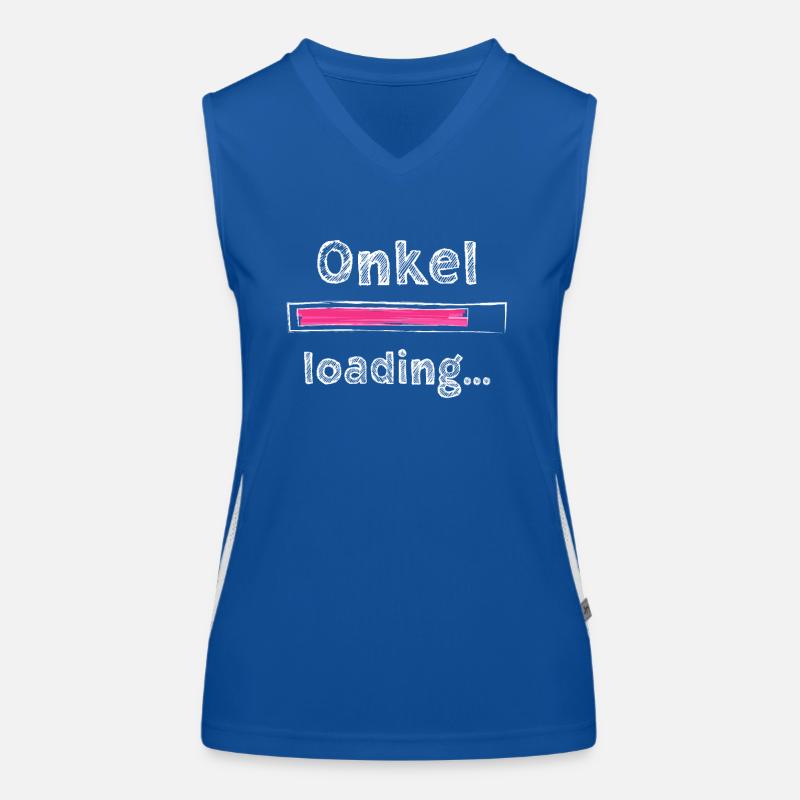 Onkel 2023 loading Nichte Neffe Baby Funktionelles Kontrast-Tank Top für Frauen