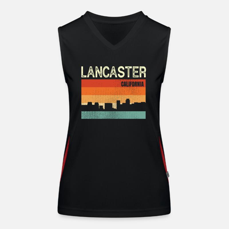 Lancaster Débardeur respirant contrasté Femme