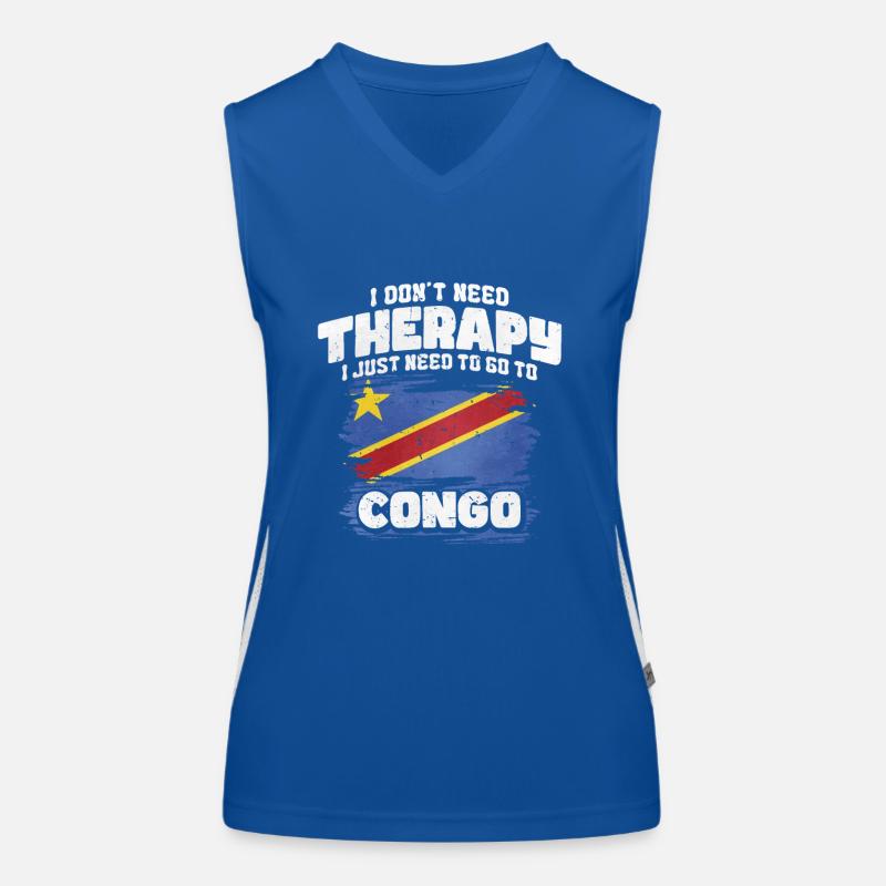 Congo Débardeur respirant contrasté Femme