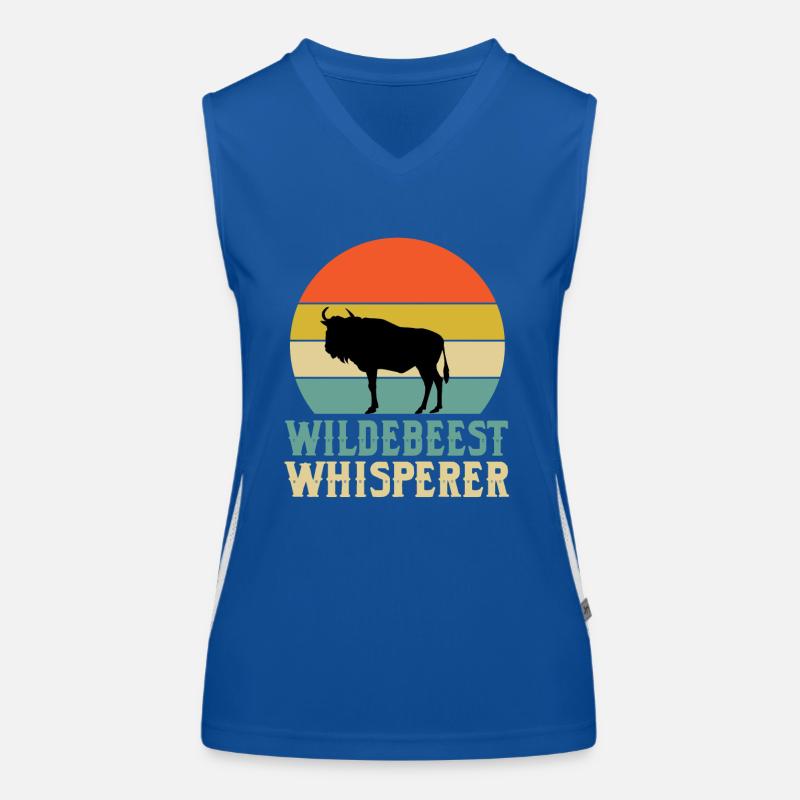 Gnu-Flüsterer Funktionelles Kontrast-Tank Top für Frauen