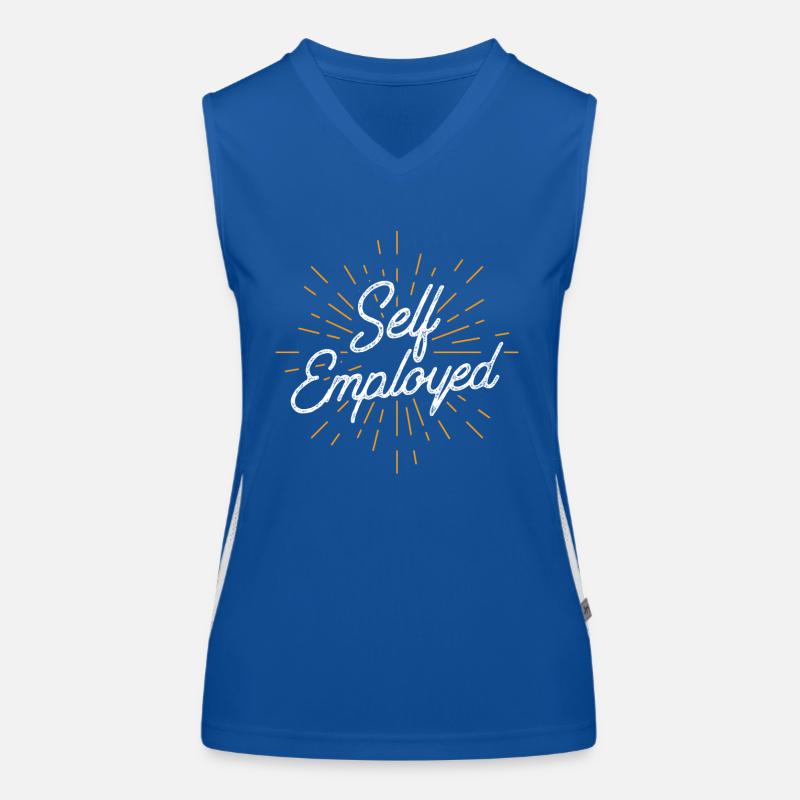 Self-employed freelancer freelancer Women's Functional Contrast Tank Top