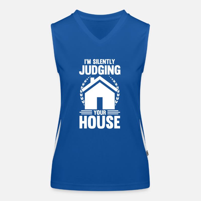 Architecte Cadeau Profession Architecture Emploi Architecte Débardeur respirant contrasté Femme