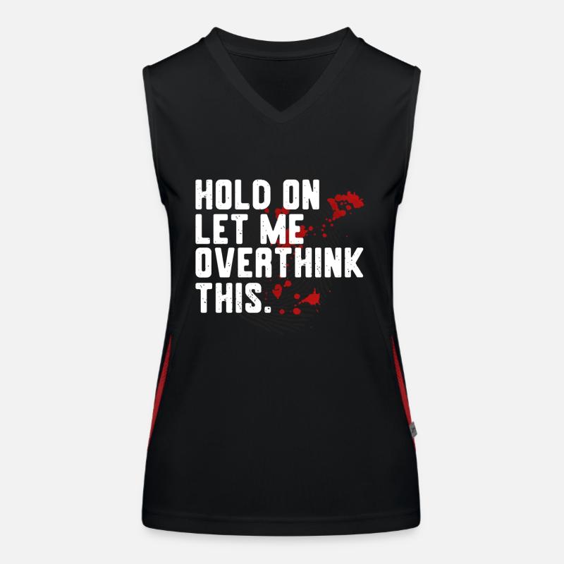 Spurensicherung - Kripo Polizei Kriminaltechnik Funktionelles Kontrast-Tank Top für Frauen