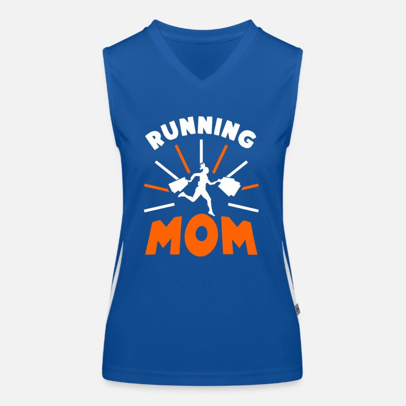 Running Mother Jogging Maman Running Runner Débardeur respirant contrasté Femme