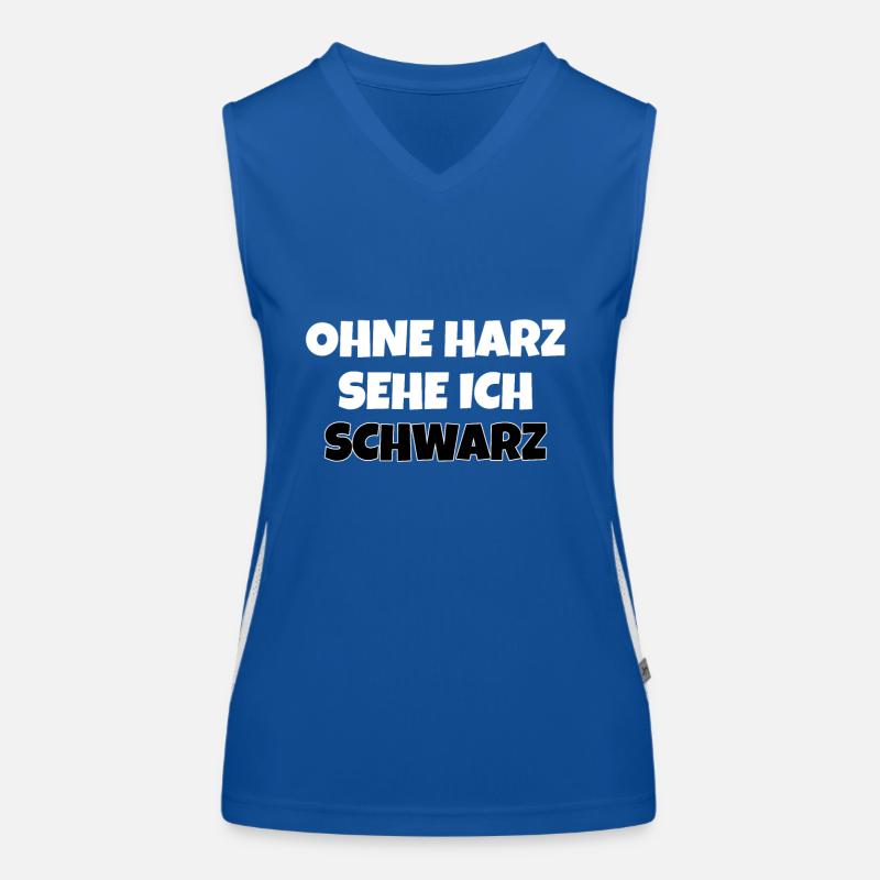 Harz Torfhaus Wanderung Harzer Brocken Funktionelles Kontrast-Tank Top für Frauen