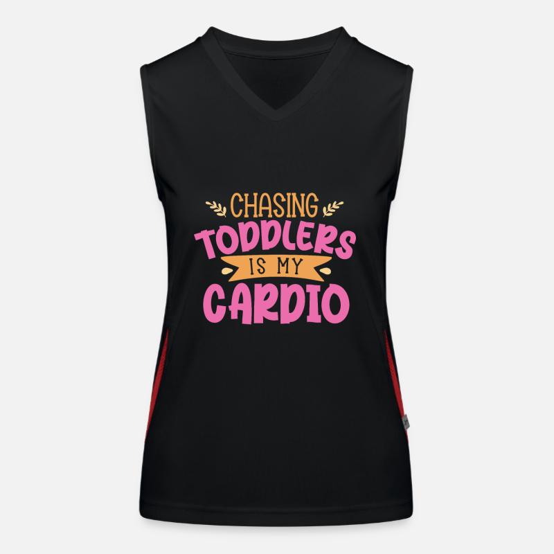 Babysitter Gift Babysitting Best Babysitter Women's Functional Contrast Tank Top