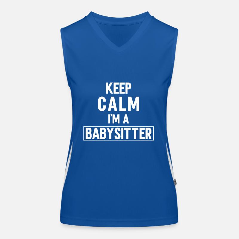 Babysitter Geschenk Babysitting Bester Babysitter Funktionelles Kontrast-Tank Top für Frauen