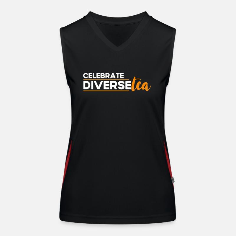 Tea Drinker Tea Lover Gift Tea Women's Functional Contrast Tank Top