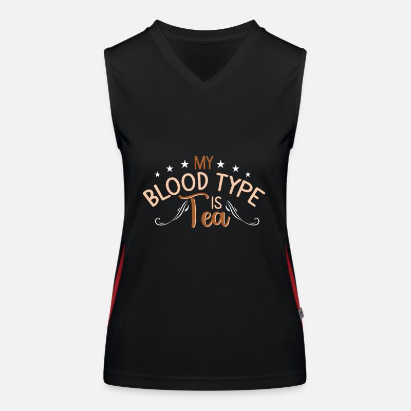 Tea Drinker Tea Lover Gift Tea Women's Functional Contrast Tank Top