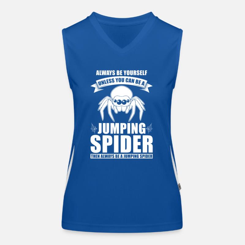 Dicton Jumping Spider Débardeur respirant contrasté Femme
