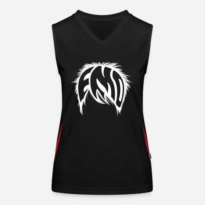 Emo | | de vêtements Emo Emocore Coiffure | Emo Musice Débardeur respirant contrasté Femme