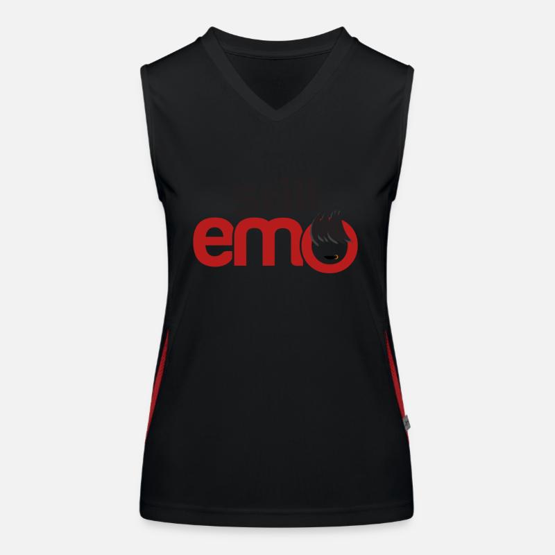 Sill emo | | de vêtements Emo | Emocore Emo Musicemo ki Débardeur respirant contrasté Femme