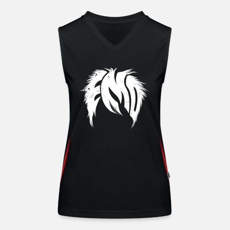 Emo-| Emo Kleidung | Emocore Frisur | Emo Musice Funktionelles Kontrast-Tank Top für Frauen