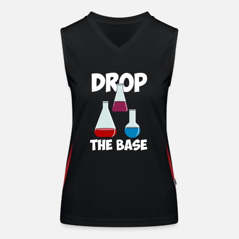 Drop The Base Science Women's Functional Contrast Tank Top