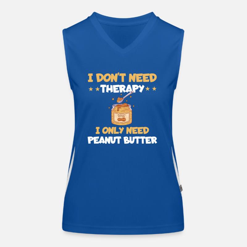 Pâte d’arachide Débardeur respirant contrasté Femme