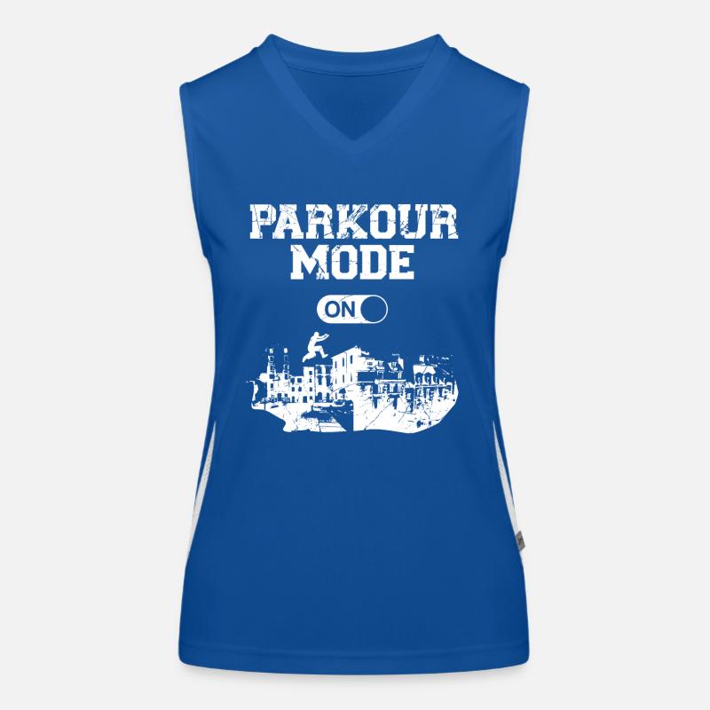 Parkour Free Running Traceur Women's Functional Contrast Tank Top