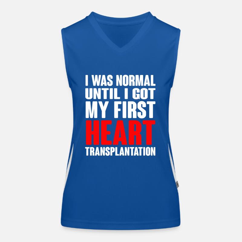 Operation Am Offen Herzen Geschenk Funktionelles Kontrast-Tank Top für Frauen