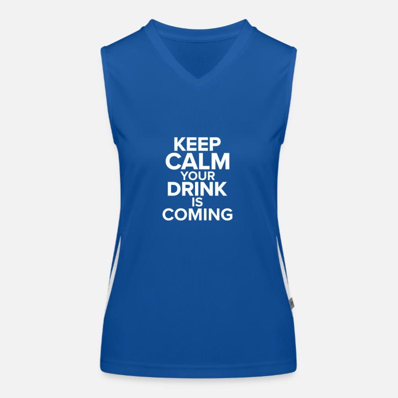 Barkeeper Geschenk Mixologist Spruch Bar Funktionelles Kontrast-Tank Top für Frauen