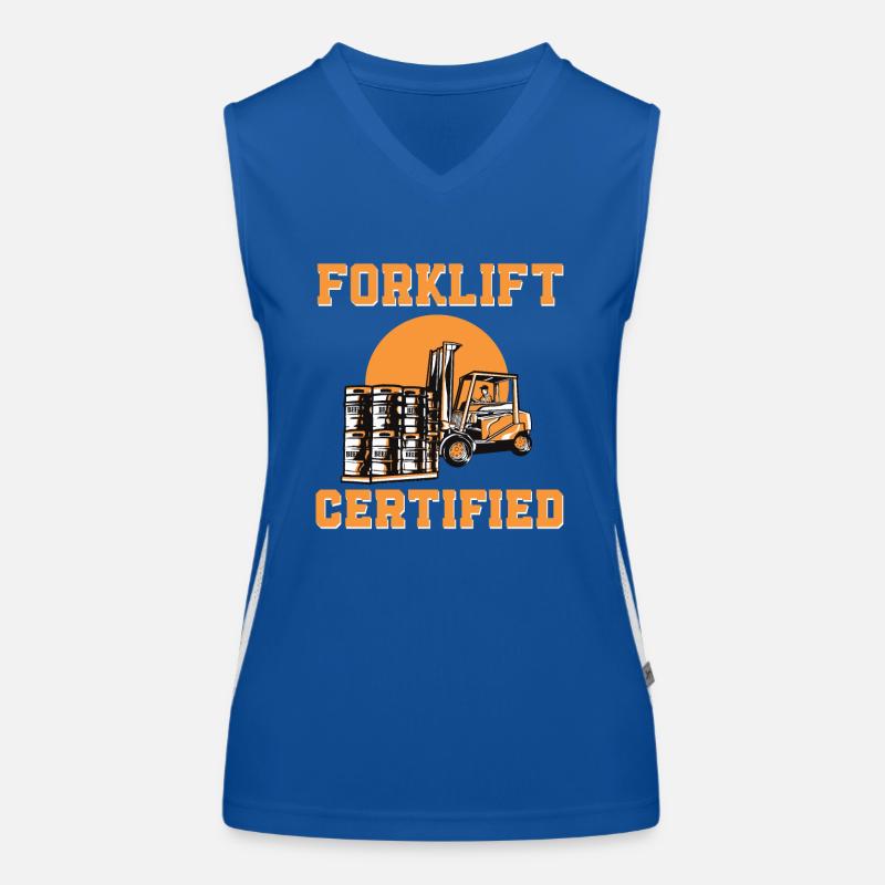 Forklift Certified Women's Functional Contrast Tank Top