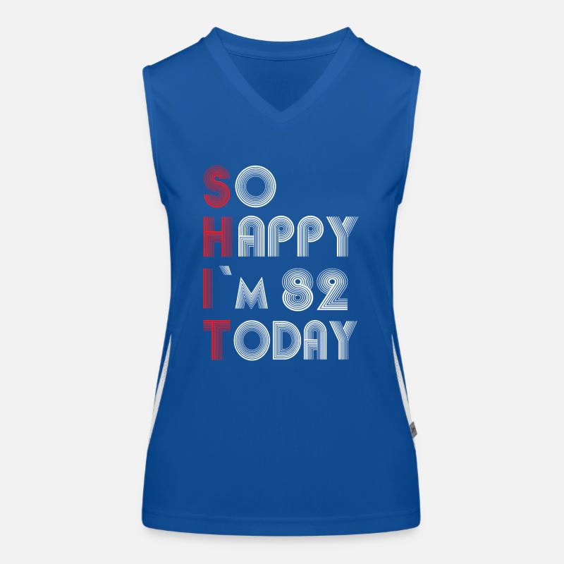 82 ans Débardeur respirant contrasté Femme