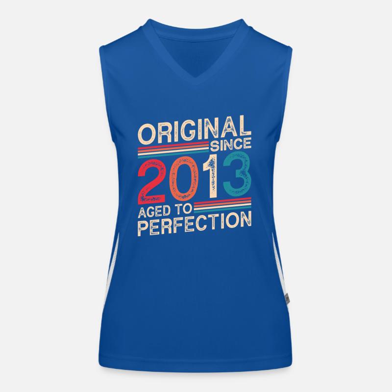 Original seit 2013 perfekt gealtert Funktionelles Kontrast-Tank Top für Frauen