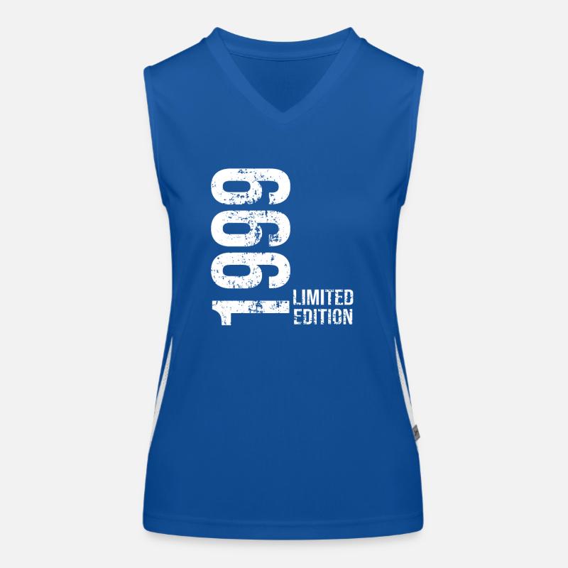 1999 Limitierte Auflage Funktionelles Kontrast-Tank Top für Frauen