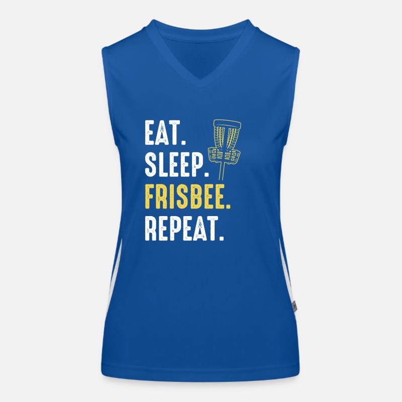 Frisbee Disc Golf Débardeur respirant contrasté Femme