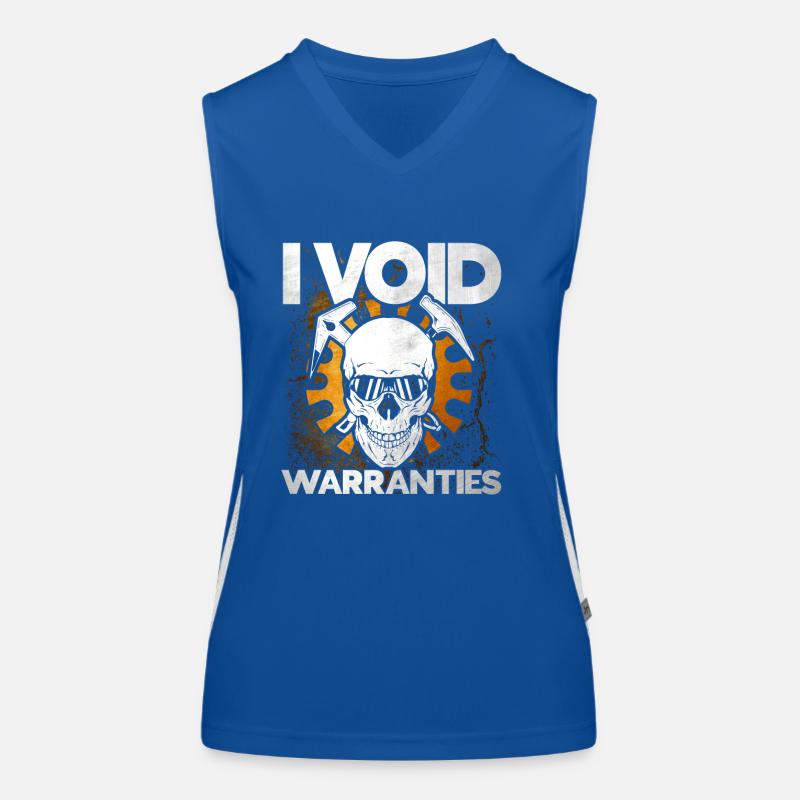 Mechanic Garage Gift for Mechanics Women's Functional Contrast Tank Top