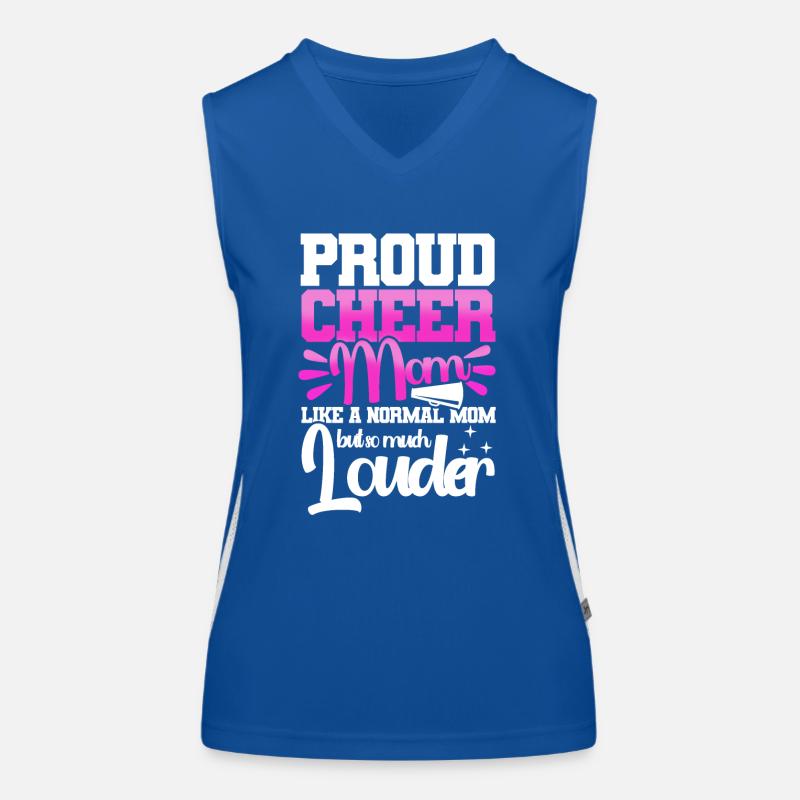 Cheerleading Cheerleader Cheering Team Cheer Coach Funktionelles Kontrast-Tank Top für Frauen