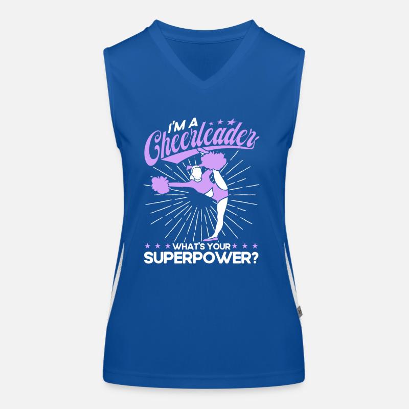 Cheerleading Cheerleader Cheering Team Cheer Coach Women's Functional Contrast Tank Top