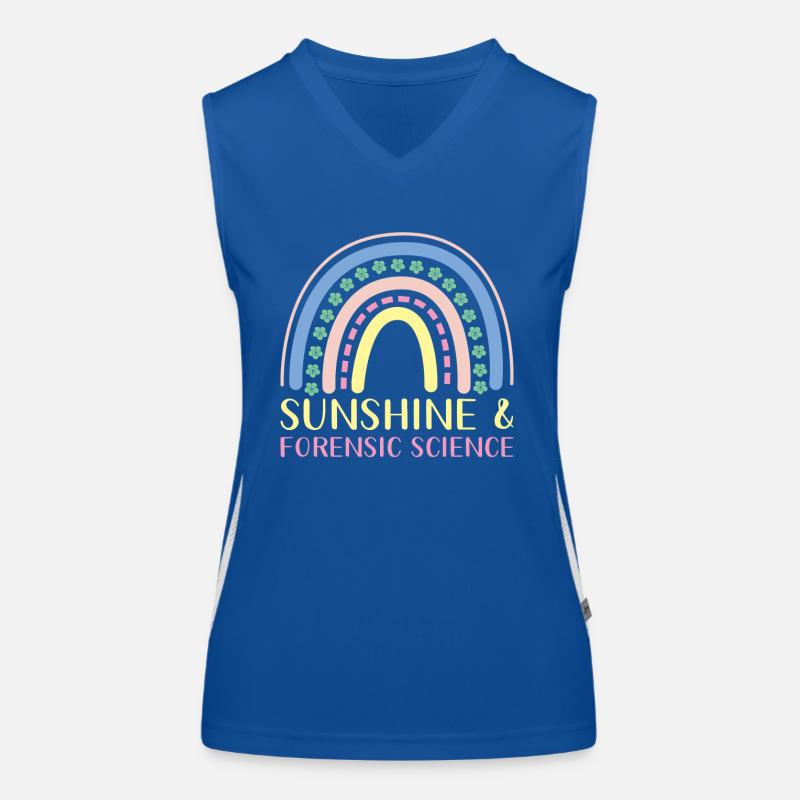 Forensic Science Women's Functional Contrast Tank Top