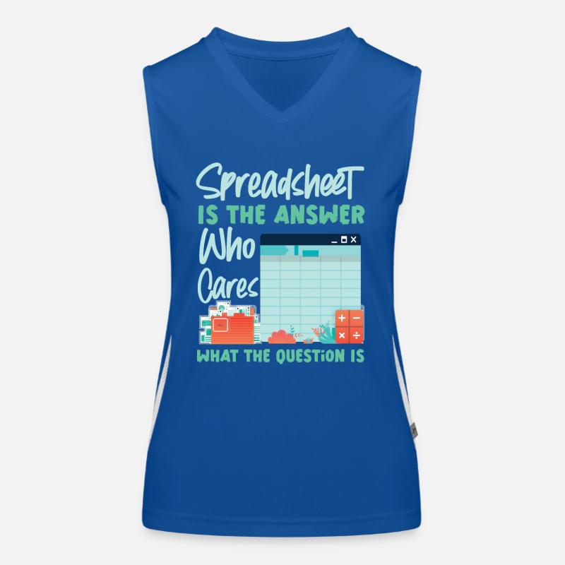 Comptable Comptable Comptable Débardeur respirant contrasté Femme