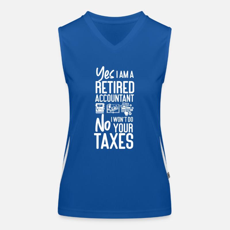 Comptable Comptable Comptable Débardeur respirant contrasté Femme