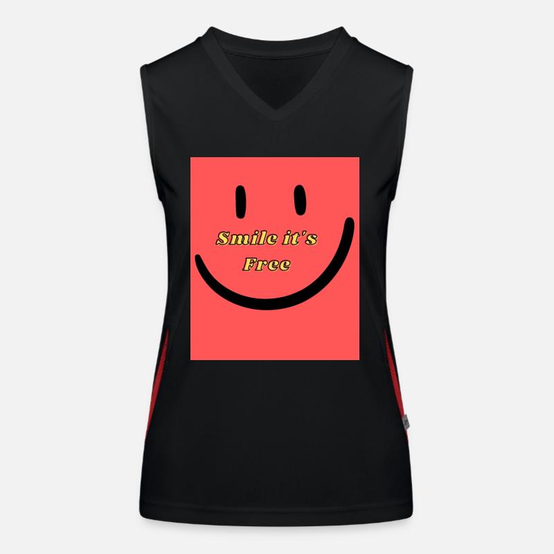 Smile c’est gratuit Débardeur respirant contrasté Femme