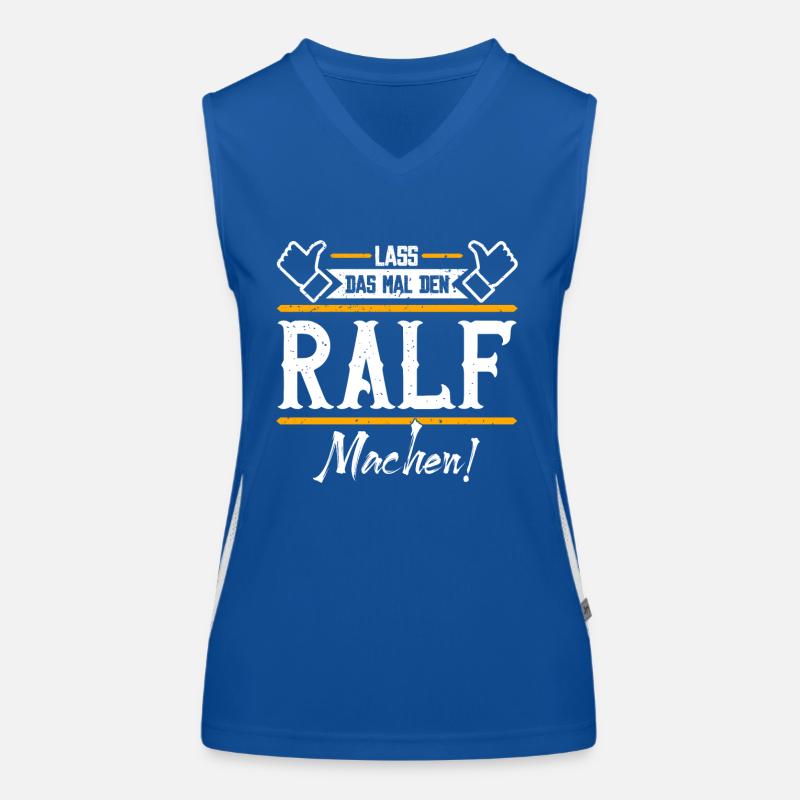 Ralf Geschenkidee Geschenk Geburtstag Funktionelles Kontrast-Tank Top für Frauen