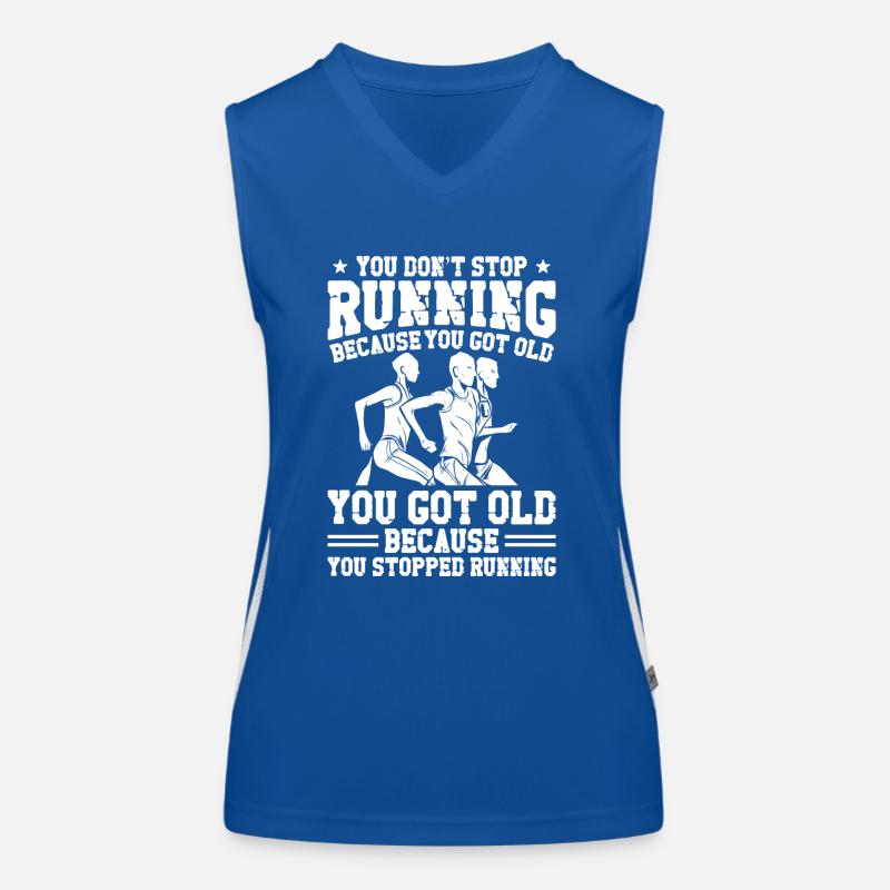 Running Runner Half Marathon Funktionelles Kontrast-Tank Top für Frauen