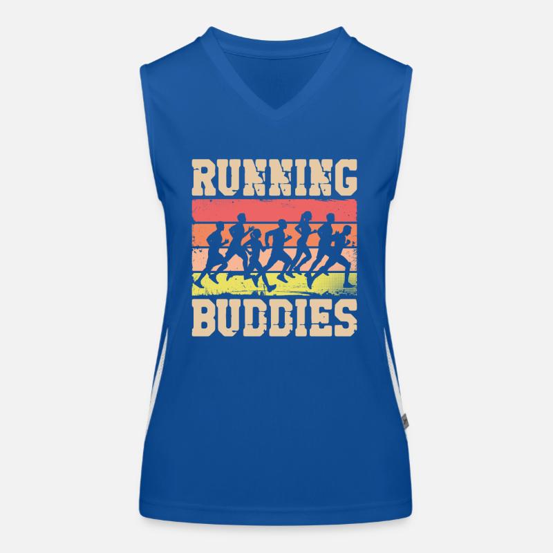 Running Runner Half Marathon Women's Functional Contrast Tank Top