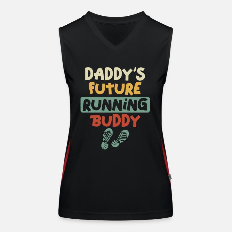 Running Runner Half Marathon Dad Funktionelles Kontrast-Tank Top für Frauen