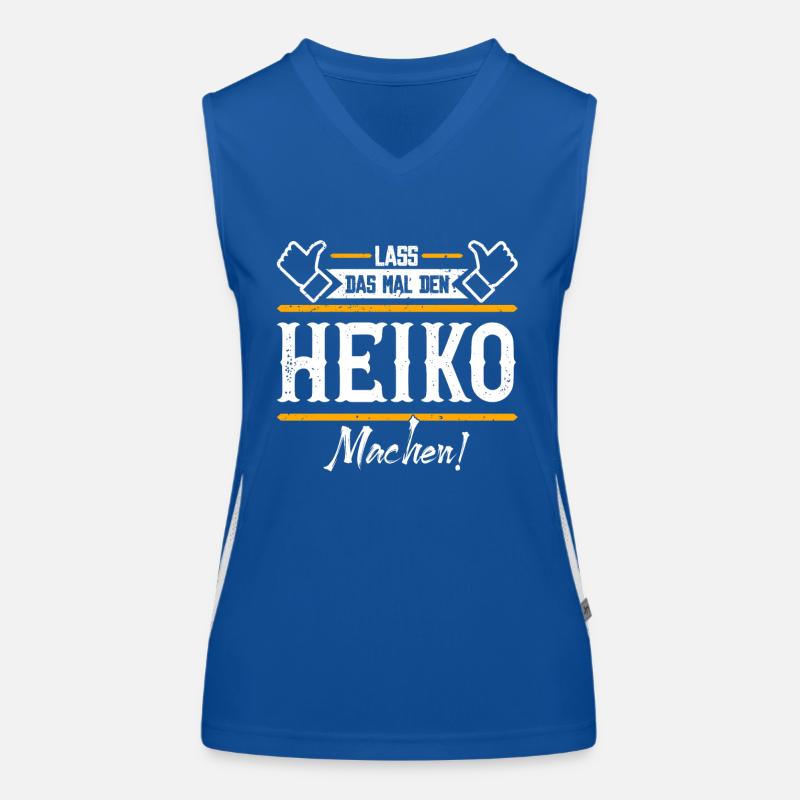 Heiko Geschenkidee Geschenk Geburtstag Funktionelles Kontrast-Tank Top für Frauen