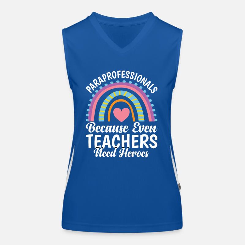 Paraprofessionell Funktionelles Kontrast-Tank Top für Frauen