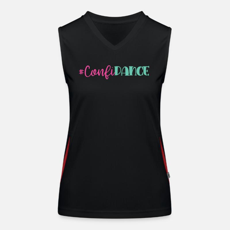 Trust, Dance, Dance, Women's Functional Contrast Tank Top
