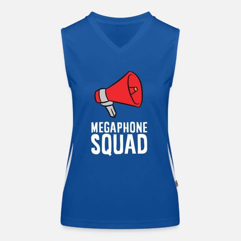 Mégaphones - Megaphone Squad Débardeur respirant contrasté Femme