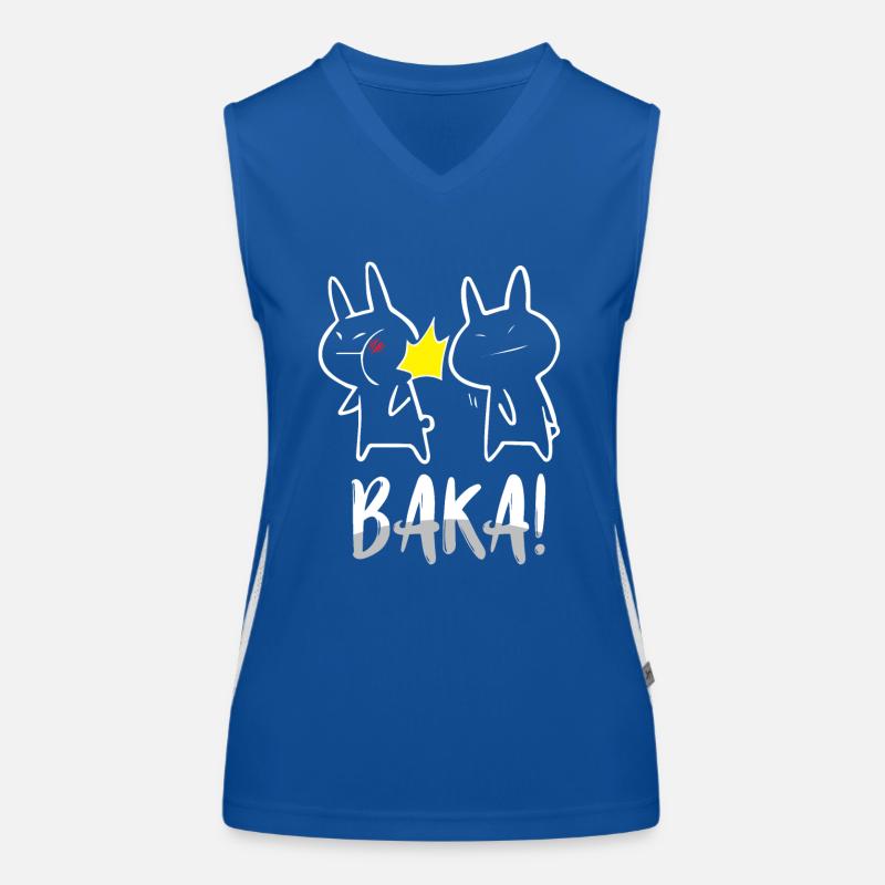 Anime Merch - Baka Débardeur respirant contrasté Femme