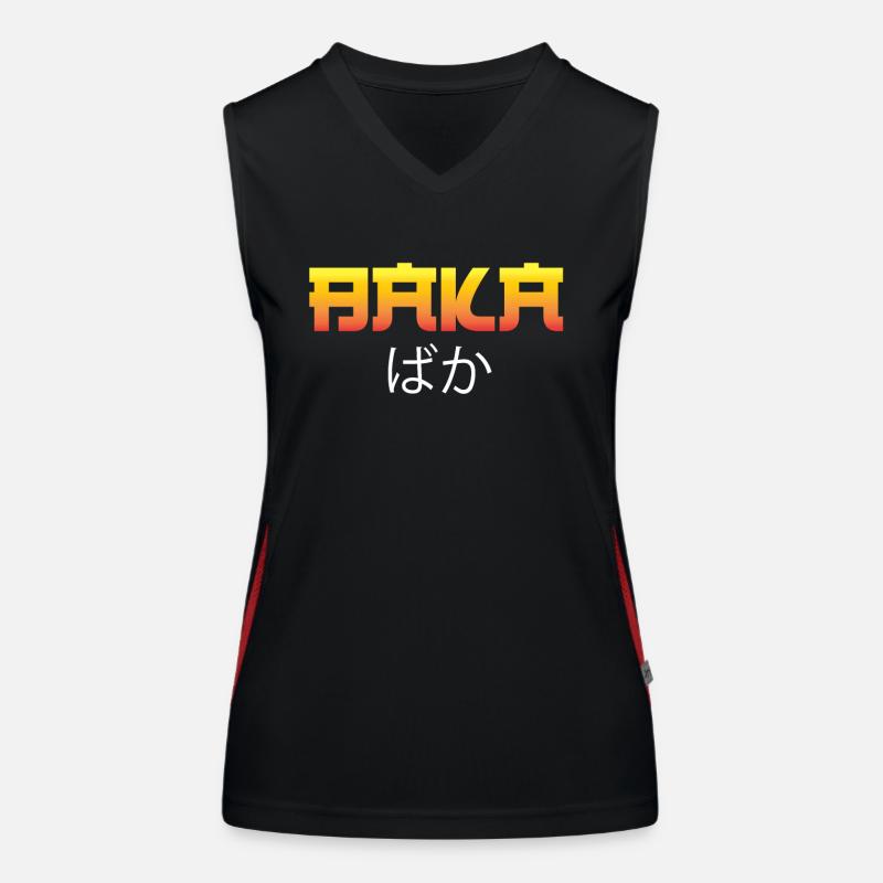 Anime Series Anime Merch Baka Women's Functional Contrast Tank Top