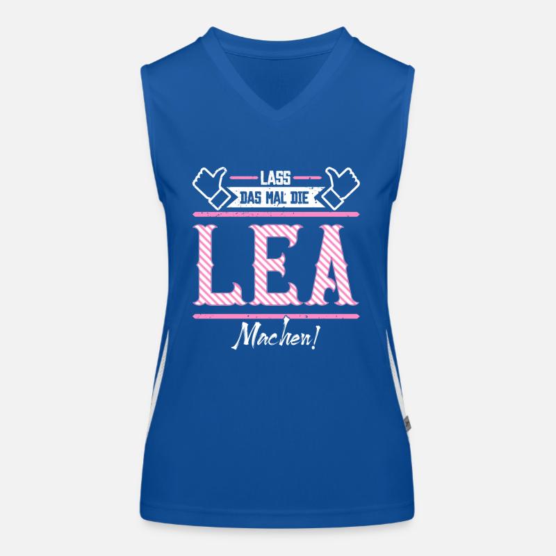 Lea Geschenkidee Geschenk Geburtstag Funktionelles Kontrast-Tank Top für Frauen