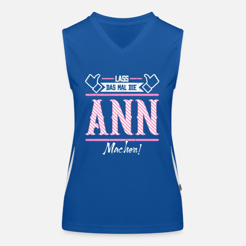 Ann Geschenkidee Geschenk Geburtstag Funktionelles Kontrast-Tank Top für Frauen