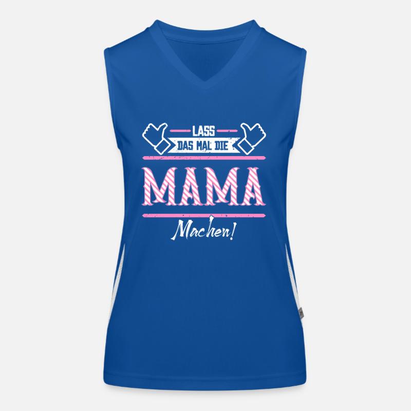 Mama Geschenkidee Geschenk Geburtstag Mutter Funktionelles Kontrast-Tank Top für Frauen